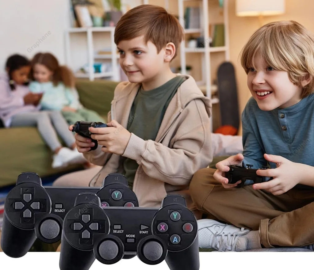 Konsola Retro z Padami Bezprzewodowymi